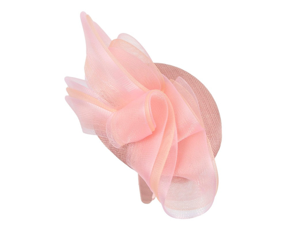 Pink racing fascinator by Fillies Collection-3
