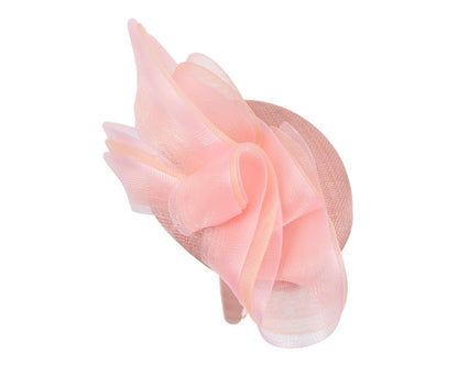 Pink racing fascinator by Fillies Collection-3