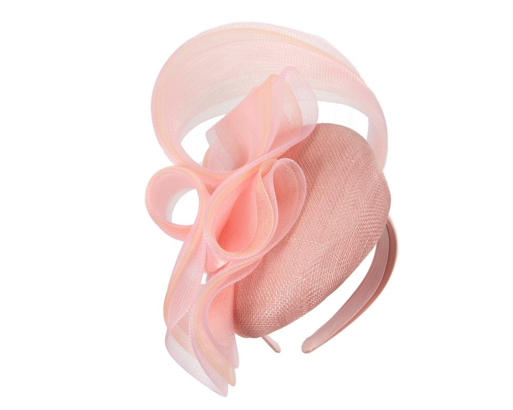 Pink racing fascinator by Fillies Collection-1
