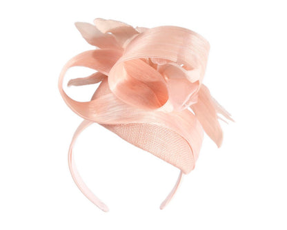 Tall pink racing pillbox fascinator by Fillies Collection-5