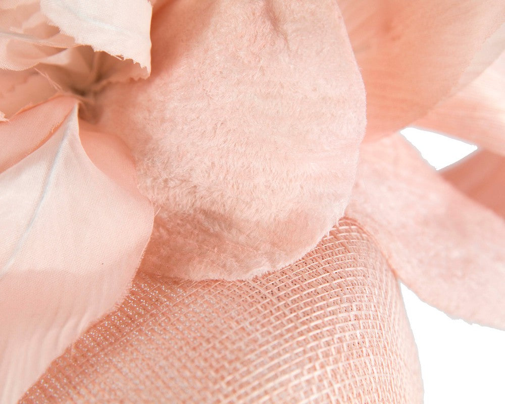 Tall pink racing pillbox fascinator by Fillies Collection-4