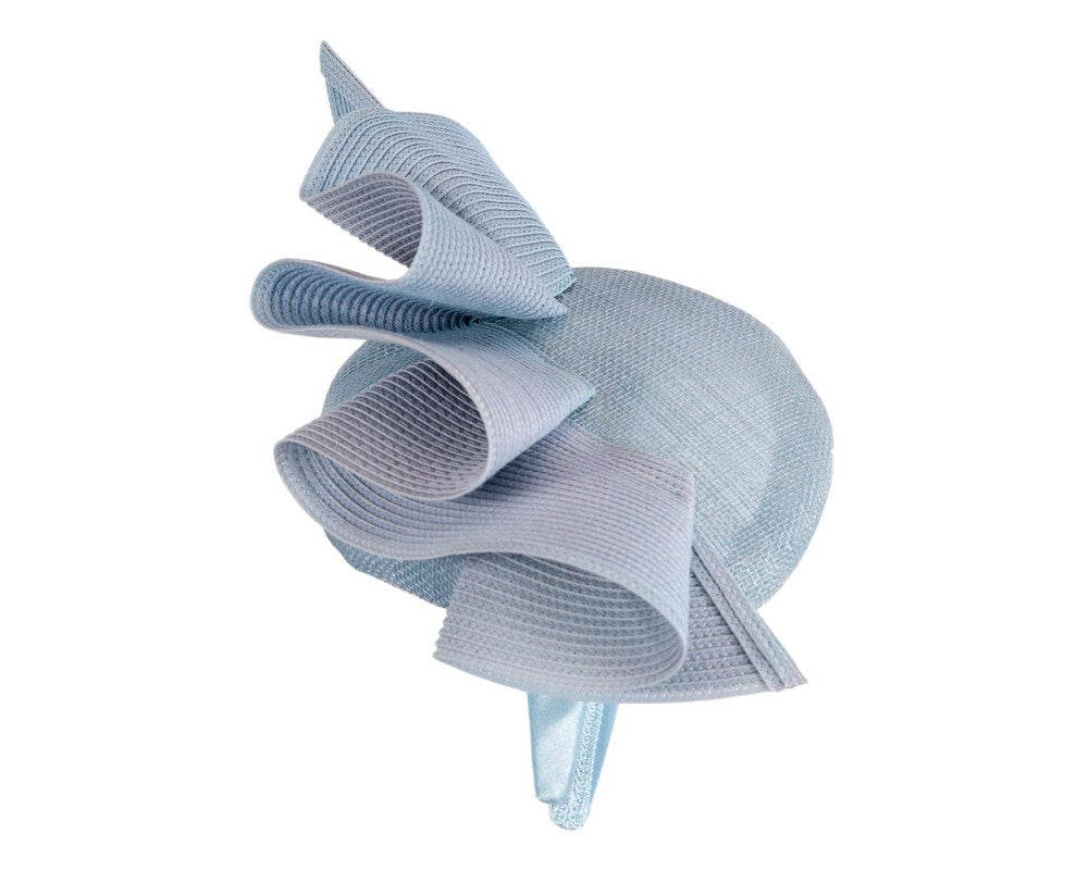Light blue pillbox fascinator by Fillies Collection-3