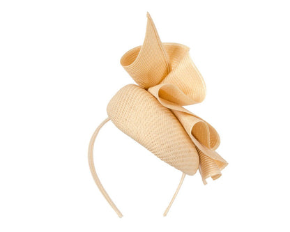 Nude pillbox fascinator by Fillies Collection-5