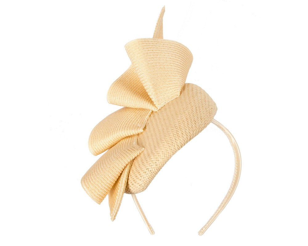 Nude pillbox fascinator by Fillies Collection-1