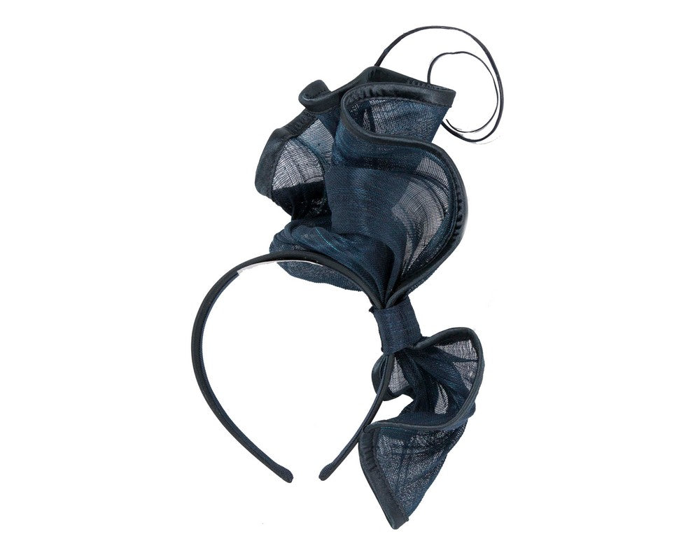 Purple racing fascinator by Fillies Collection-3