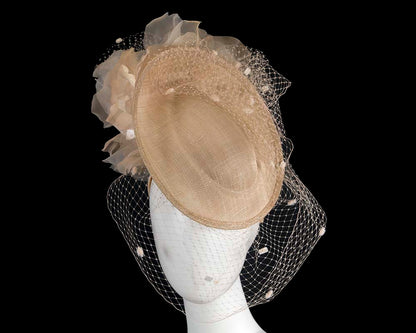 Exclusive gold fascinator by Fillies Collection-0