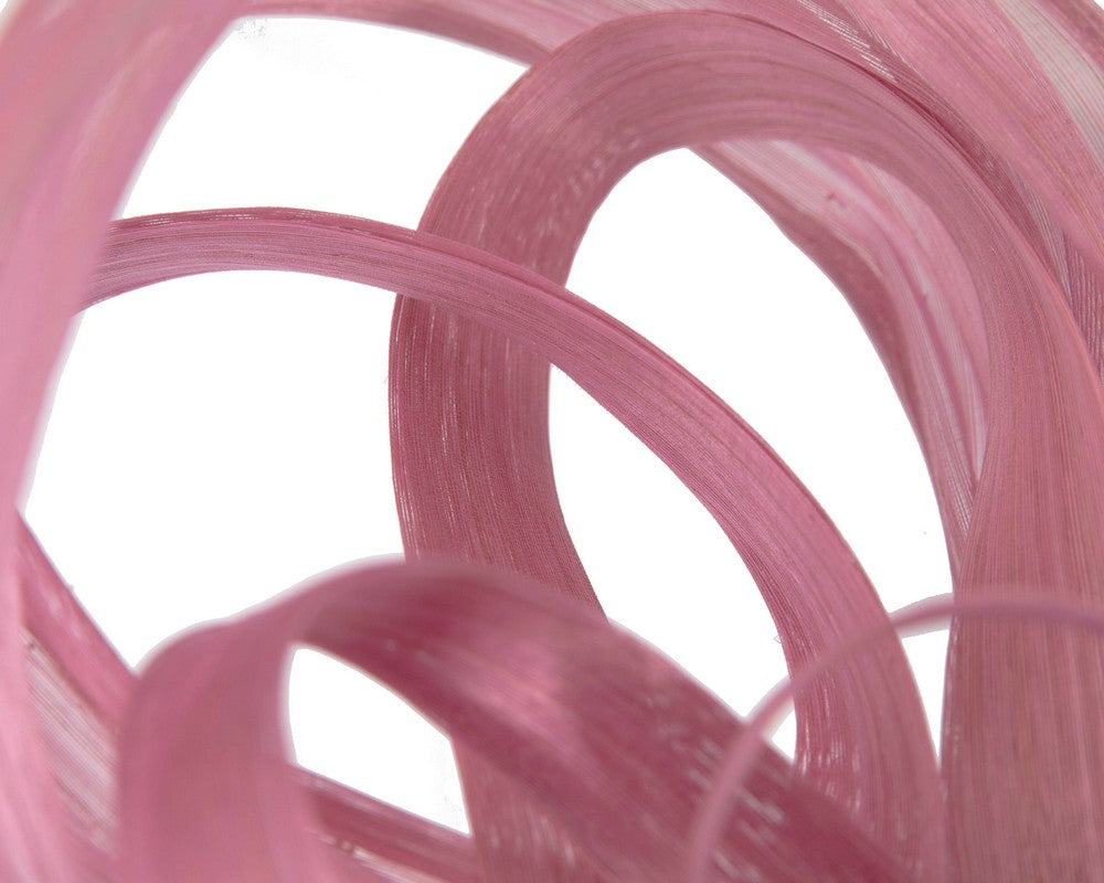 Large Dusty Pink fascinator by Fillies Collection-4