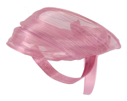 Large Dusty Pink fascinator by Fillies Collection-2