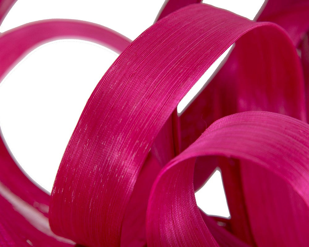 Large Fuchsia fascinator by Fillies Collection-3