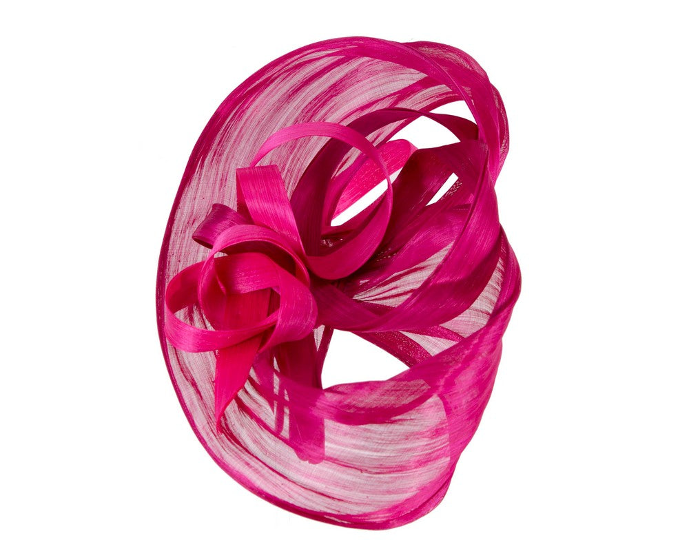 Large Fuchsia fascinator by Fillies Collection-2