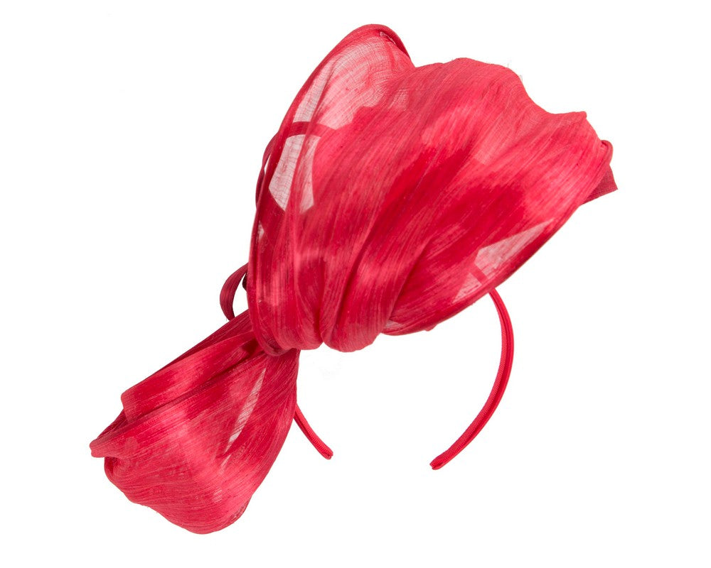 Large Red fascinator by Fillies Collection-5