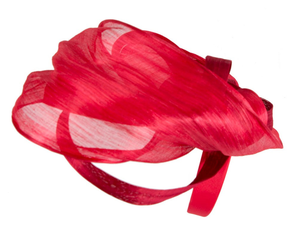 Large Red fascinator by Fillies Collection-2