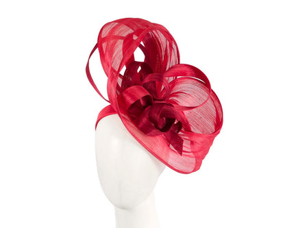 Large Red fascinator by Fillies Collection-0