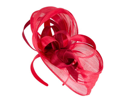 Large Red fascinator by Fillies Collection-1