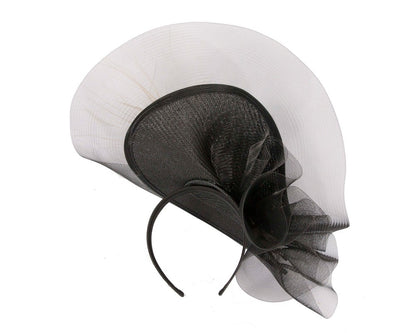 Tall black & animal fascinator by Fillies Collection-3