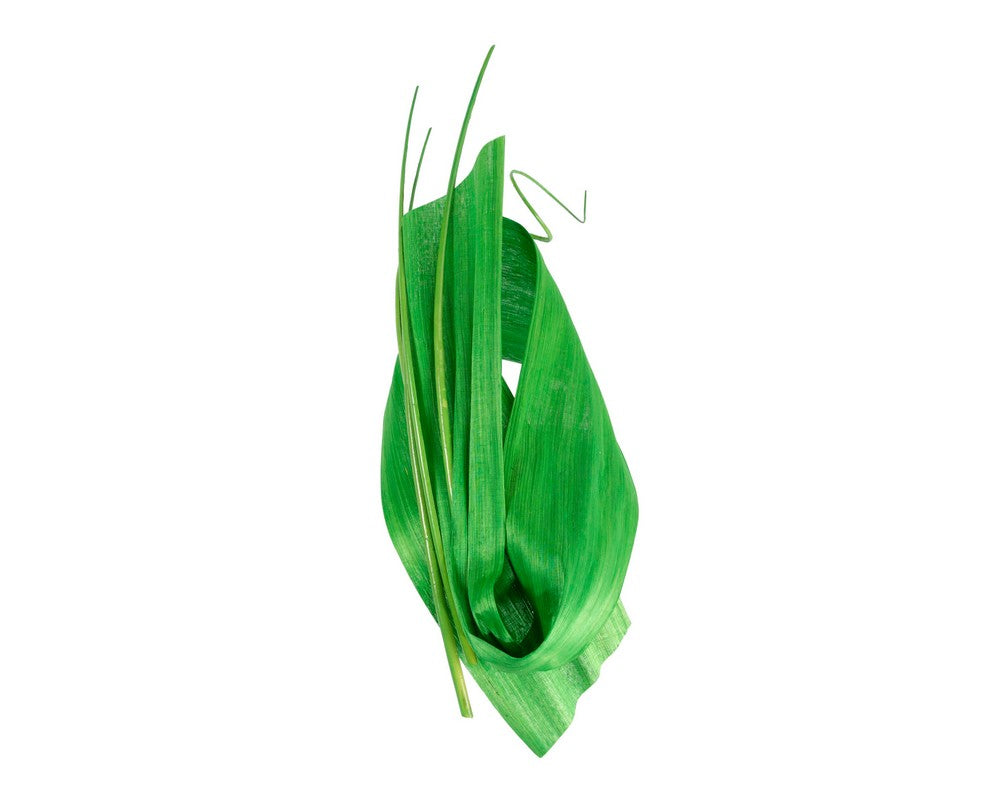 Edgy lime green fascinator by Fillies Collection-2