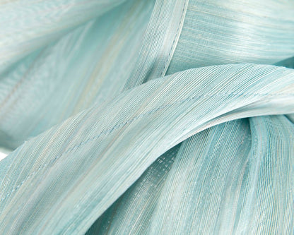 Light blue designers racing fascinator by Fillies Collection