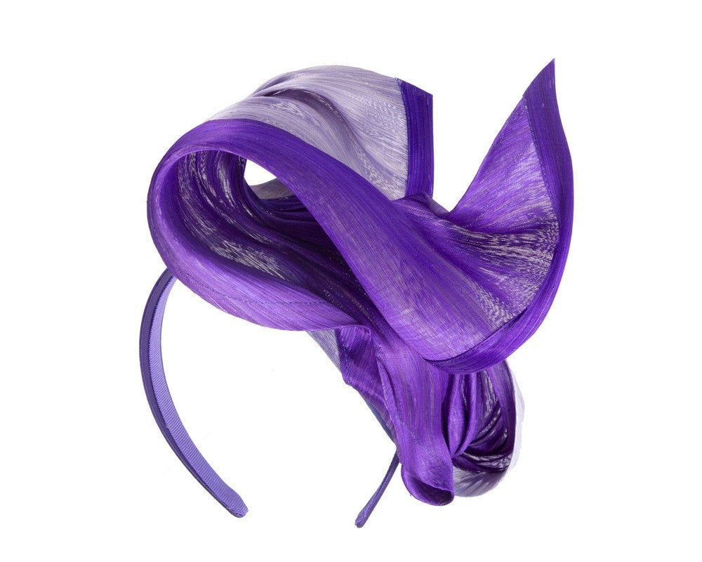 Lilac & Purple designers racing fascinator-5
