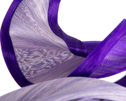 Lilac & Purple designers racing fascinator-4
