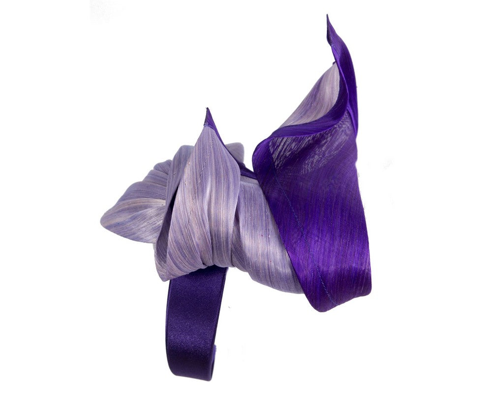 Lilac & Purple designers racing fascinator-3
