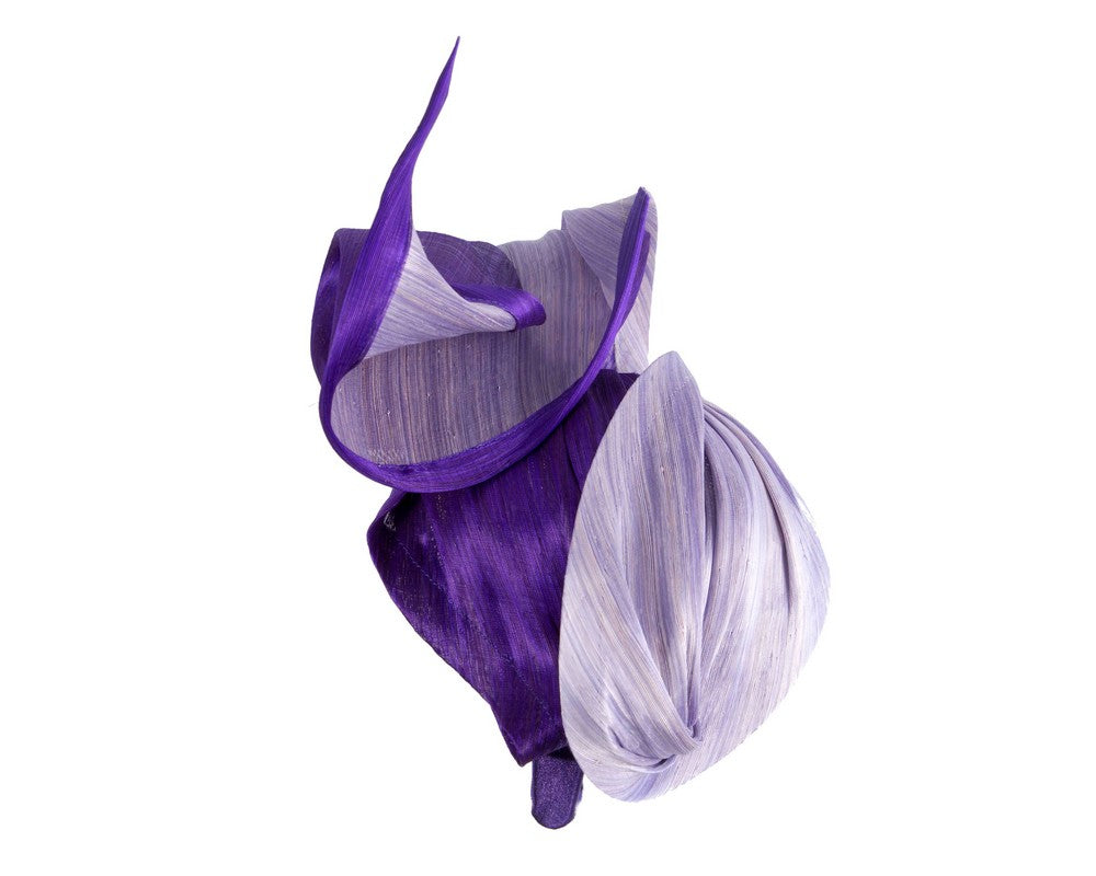 Lilac & Purple designers racing fascinator-2