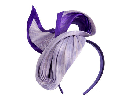 Lilac & Purple designers racing fascinator-1