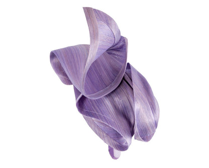 Lilac designers racing fascinator by Fillies Collection-3