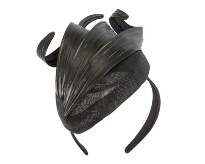 Black spring racing fascinator by Fillies Collection