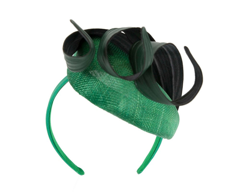 Green spring racing fascinator by Fillies Collection