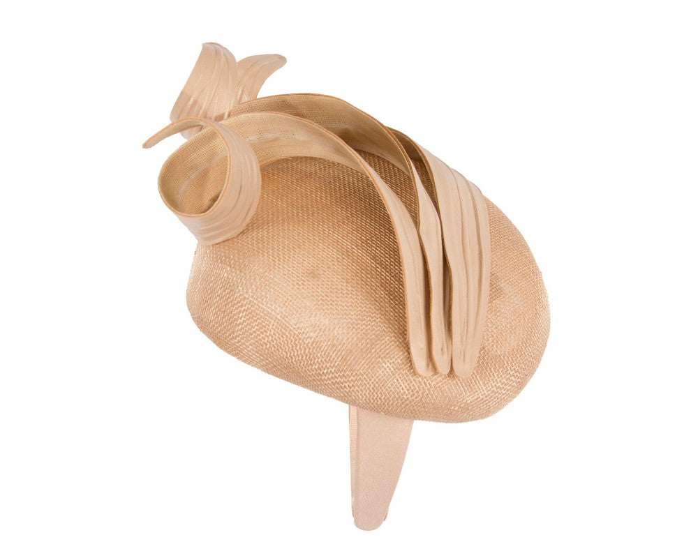 Nude spring racing fascinator by Fillies Collection-3