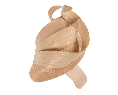 Nude spring racing fascinator by Fillies Collection-2