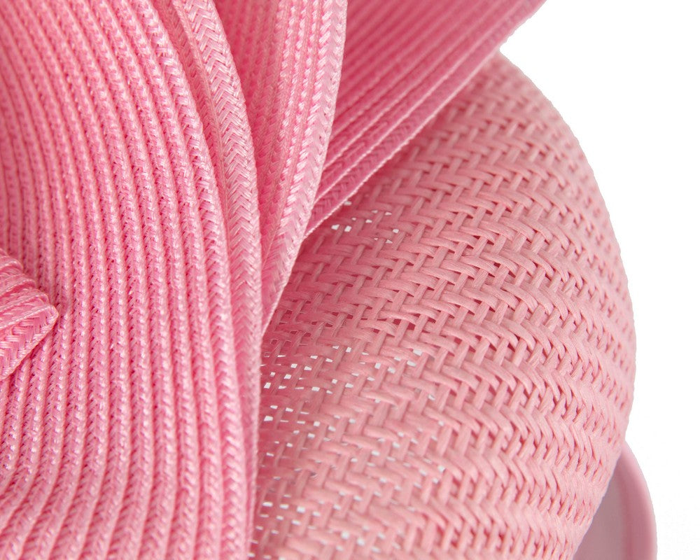 Pink pillbox fascinator by Fillies Collection-4