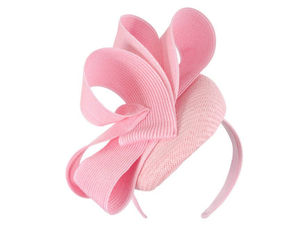 Pink pillbox fascinator by Fillies Collection-1