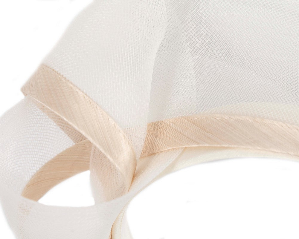 Cream fashion headband by Fillies Collection
