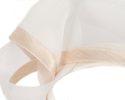 Cream fashion headband by Fillies Collection