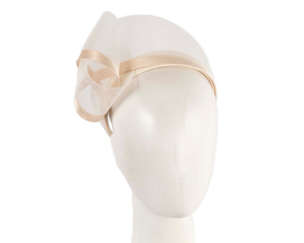 Cream fashion headband by Fillies Collection