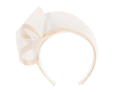 Cream fashion headband by Fillies Collection