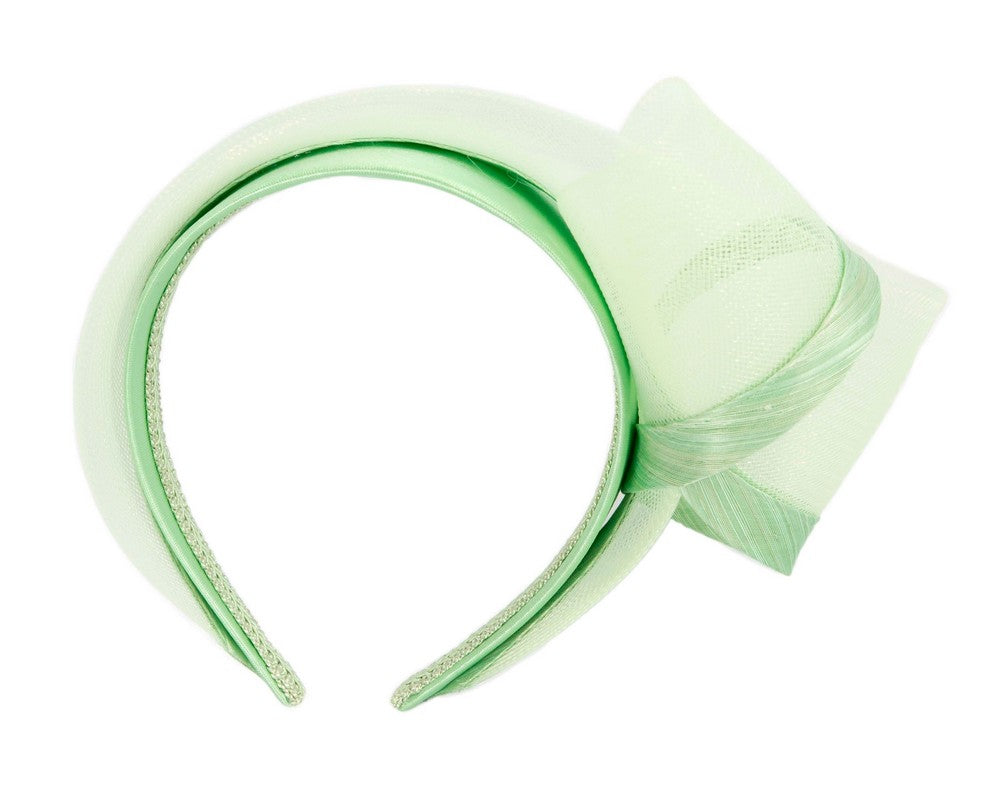 Light green fashion headband by Fillies Collection-3