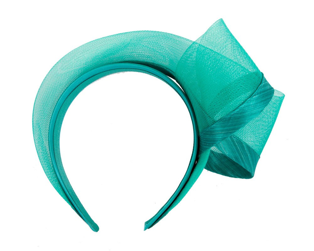 Teal Green fashion headband by Fillies Collection-3
