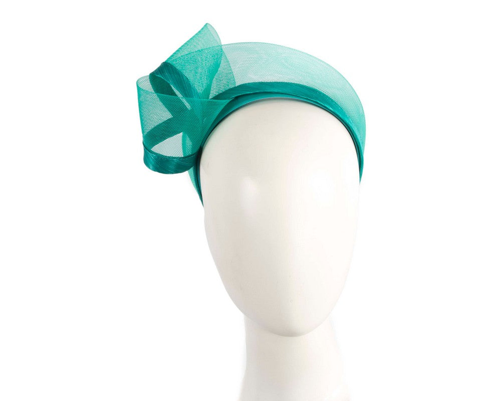 Teal Green fashion headband by Fillies Collection-0