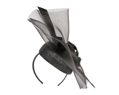 Tall black racing fascinator by Fillies Collection-5