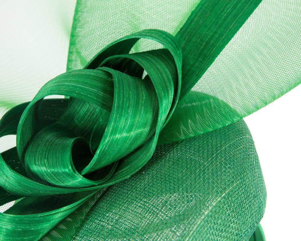 Tall green racing fascinator by Fillies Collection-4