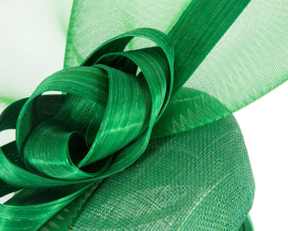 Tall green racing fascinator by Fillies Collection-4