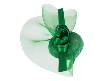 Tall green racing fascinator by Fillies Collection-3