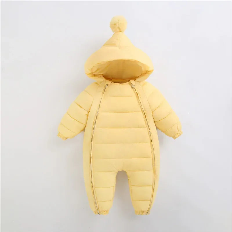 Full-body waterproof thermal suit with hood and double multicolor zip-5