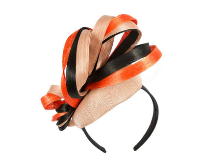 Exclusive multi-colored pillbox fascinator by Fillies Collection-5