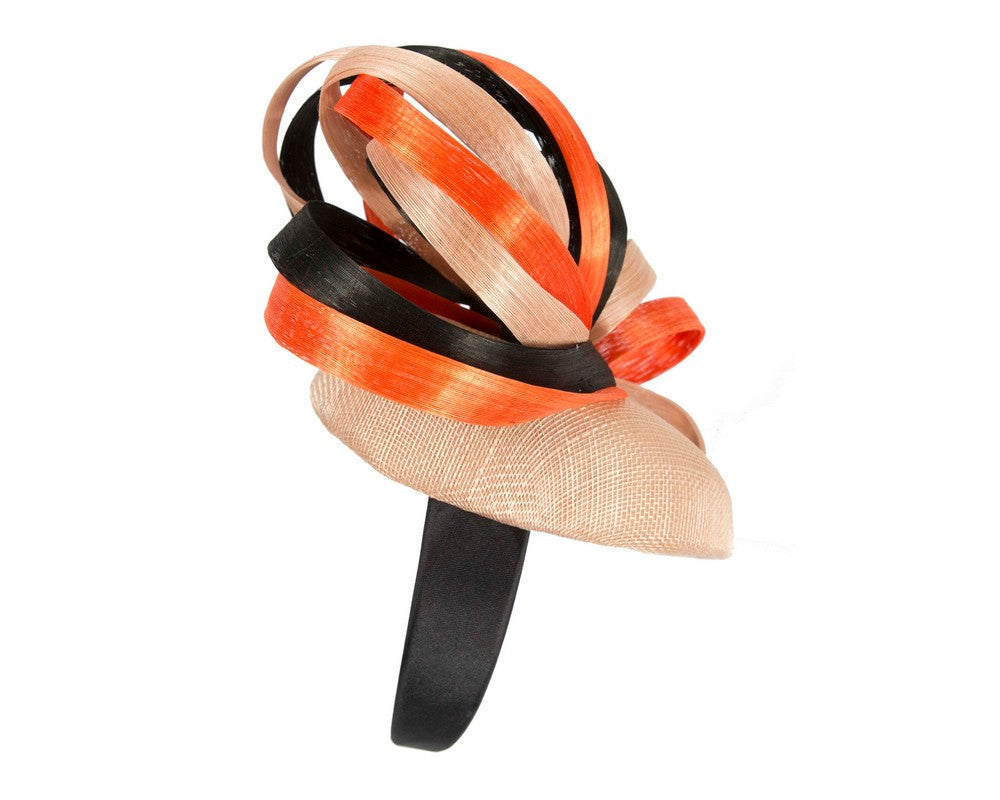 Exclusive multi-colored pillbox fascinator by Fillies Collection-3