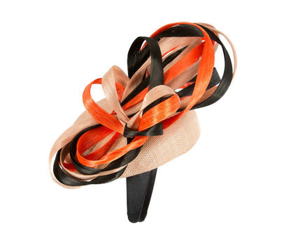 Exclusive multi-colored pillbox fascinator by Fillies Collection-2