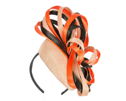 Exclusive multi-colored pillbox fascinator by Fillies Collection-1