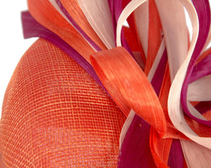 Exclusive multi-colored pillbox fascinator by Fillies Collection-4